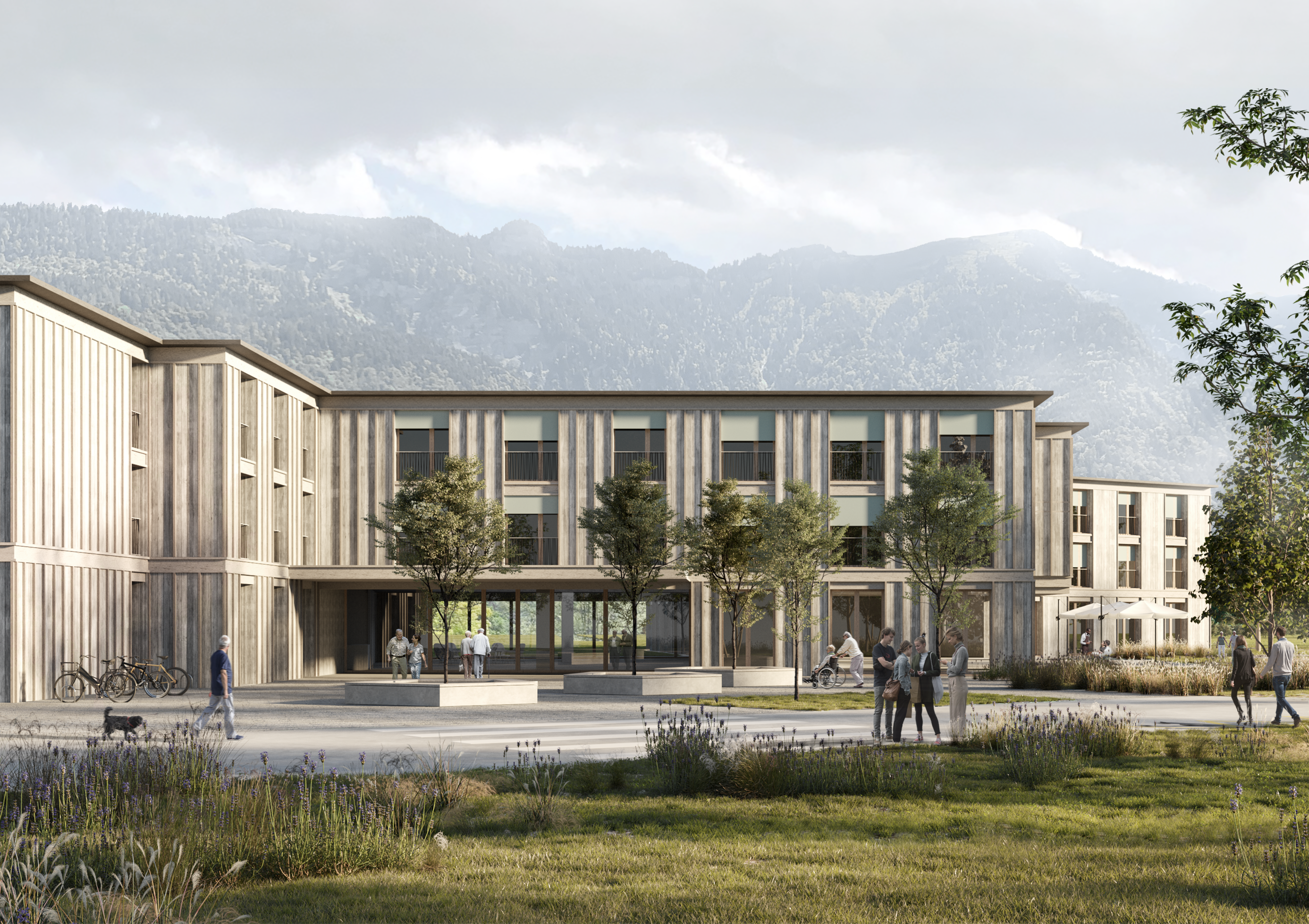La machine s'accélère en vue de la réalisation du nouvel EMS La Résidence, à Bex